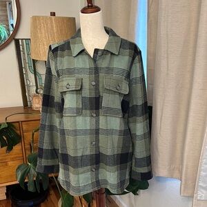 NWOT BP Plaid Shacket